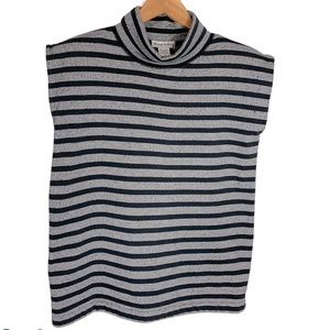 Regina Porter padded shoulders top Medium